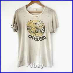 1972 CREEM Magazine Vintage Promo Tee Shirt Led Zeppelin Rolling Stones Dylan