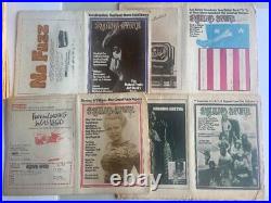 1972 Rolling Stone Magazines 26 issues rare British editions. Free Shipping