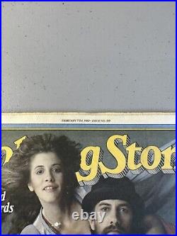 1980 Feb 7th Rolling Stone, Stevie Nicks, Fleetwood Mac, Pink Floyd Promo B40
