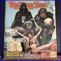 1983 Rolling Stones. July 21 to Aug 4, Star wars interview