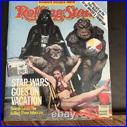 1983 Rolling Stones. July 21 to Aug 4, Star wars interview