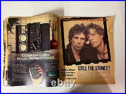 1985 Rolling Stone Bob Geldof, Vintage Magazine