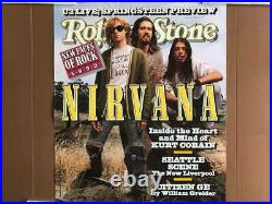 1992 Rolling Stone Magazine Nirvana Cover For Promo Posters Vintage Original