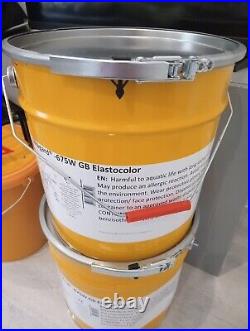 1 Xsikagard Exterior Paint. 675W GB Elastocolor(White)