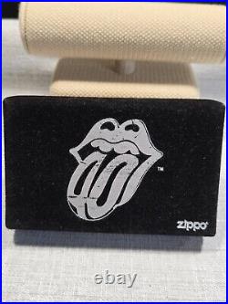 2003 Limited Edition Rolling Stones 40 Licks Tour Zippo Lighter