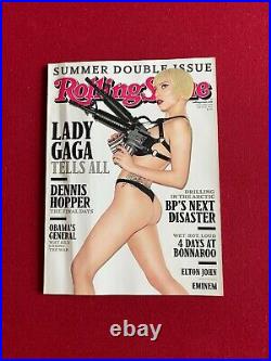 2010, LADY GAGA, Rolling Stone Magazine (No Label) (Early Cover)