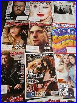 2015 Rolling Stone Magazines- 23 Editions Featuring Trump, Obama, Madonna etc