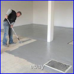 2 Pack Epoxy Resin Concrete Garage Warehouse Floor Paint Coating Light Grey 5L
