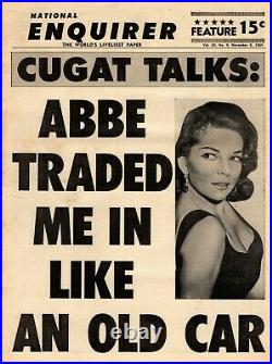 Abbe Lane/xavier Cugat National Enquirer Magazine Nov 1964-the Rolling Stones