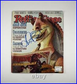 Ahmed Best Jar Jar Binks Star Wars Rolling Stone Signed Autographed Magazine JSA