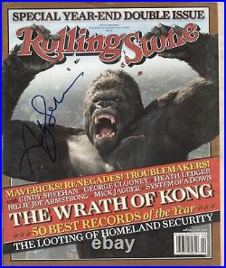 Andy Serkis Signed Rolling Stone Magazine Authentic Autograph King Kong