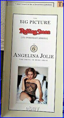 Angelina Jolie Pull Out Poster Rolling Stone Magazine 2000's memorabilia pop cul