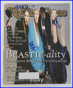 BEASTIE BOYS Signed Autograph Auto Rolling Stone Magazine 8/94 by All 3 JSA