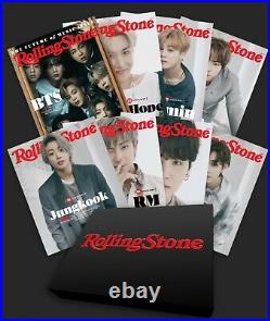BTS Rolling Stone June 2021 Special Collectors Box Set 8 Covers NEW SHIPSTODAY