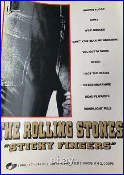 Band Score The Rolling Stones / Sticky Fingers Japanese Guitar Musical Score