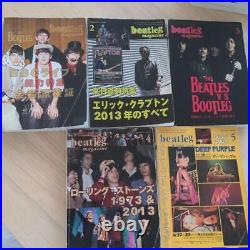 Beatleg magazine No. 162-165 rolling stones deep purple Beatles from Japan