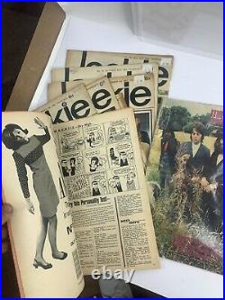 Beatles Fab Four vintage magazine bundle Jackie Rolling Stone