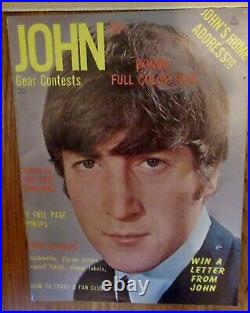Beatles Rolling Stone 4-27-68, 1-22-81, John Magazine Vol 1 #4 Teen Screen 1964
