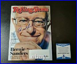 Bernie Sanders Beckett Signed Magazine Autographed Rolling Stone President 2020
