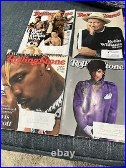 Big Lot 79 Rolling Stone Magazines Last 2 Decades Tupac U2 Bowie AC/DC Jay Z