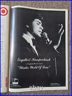 Billboard Nov 1969, Rolling Stones Let It Bleed Concert, Elvis Yoko John Lennon