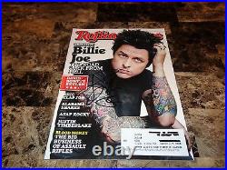 Billie Joe Armstrong Rare Hand Signed Rolling Stone Magazine Green Day + BAS COA