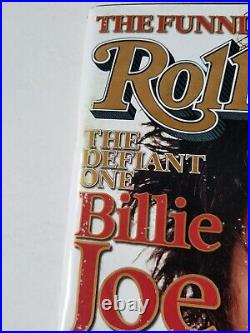 Billie Joe Armstrong of Green Day SIGNED 2005 Rolling Stone Magazine JSA COA