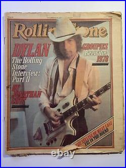 Bob Dylan 1978 November ROLLING STONE DYLAN GROUPIES VINTAGE