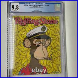 Bored Ape Yacht Club Rolling Stone CGC 9.8 /2500 Limited Edition