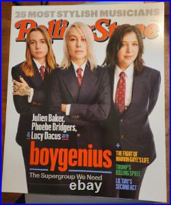 Boygenius Rolling Stone Magazine February 2023 Phoebe Bridgers Lucy Dacus Julien