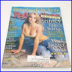 Britney Spears Lot of 4 Rolling Stone Magazines #877, #883/884, #1046, #1067