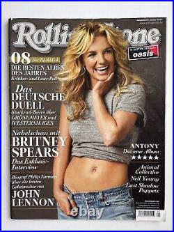 Britney Spears / Oasis German Rolling Stone Magazine January 2009