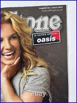 Britney Spears / Oasis German Rolling Stone Magazine January 2009