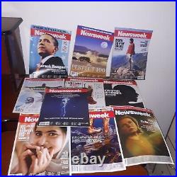 Bulk lot used Magazines Wired, Rolling Stone, and NewsWeek Not Unit