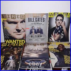Bulk lot used Magazines Wired, Rolling Stone, and NewsWeek Not Unit