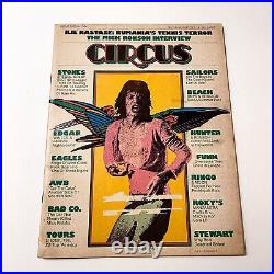 CIRCUS Magazine #116 August 1975 Collector's Edition The Rolling Stones Signed
