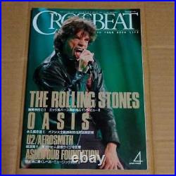 CROSSBEAT Japanese Music Magazine Set of 3 Rolling Stones Special from JPN