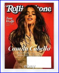 Camila Cabello Rolling Stone Magazine Hand Signed Autographed PSA/DNA COA