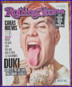 DUKI Rolling Stone Argentina Magazine AUGUST 2018 VERY GOOD