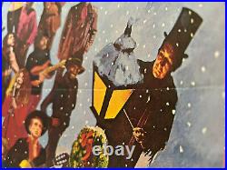 Dylan Poster Johnny Cash Christmas Promo 1969 Original Rolling Stone Columbia