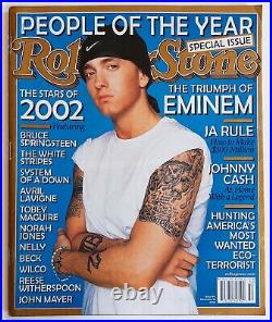 EMINEM Rolling Stone Magazine Issue #911 December 12 2002 NO LABEL LIKE NEW