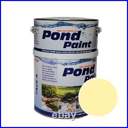 Epoxy Resin Pond Paint. For waterproofing & damp proofing ponds & water features