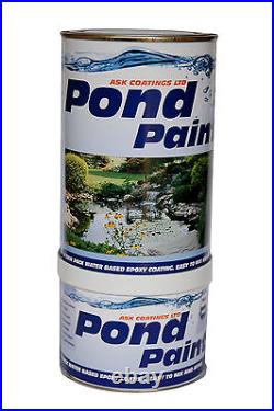 Epoxy Resin Pond Paint for waterproofing & damp proofing ponds. By Ask Coatings