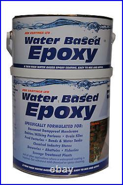 Epoxy resin coating, Damp proof membrane & sealer for garages, walls and floors