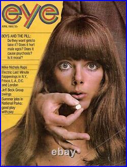 Eye Magazine April 1969-jeff Beck Group-rolling Stones-scientology-radio