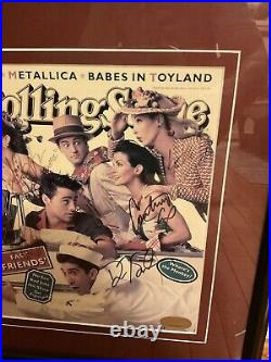 FRIENDS Rolling Stones Magazine Cast Signed -COA