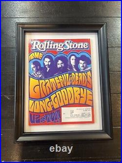 Framed Rolling Stone Magazine Issue (1236 June 4, 2015)