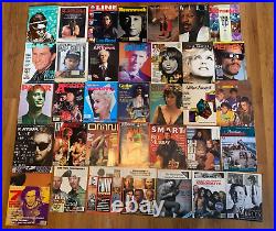 Giant Lot of 100 Mostly Vintage 80s 90s Music Media Entertainment Magazines