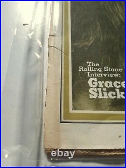 Grace Slick REAL SIGNED 1970 Rolling Stone Magazine JSA COA Jefferson Airplane