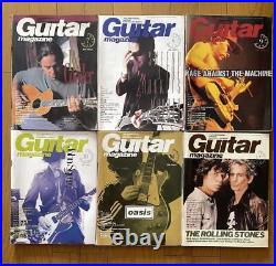 Guitar magazine 1997 6 volume set Oasis, the Rolling Stones etc. From Japan